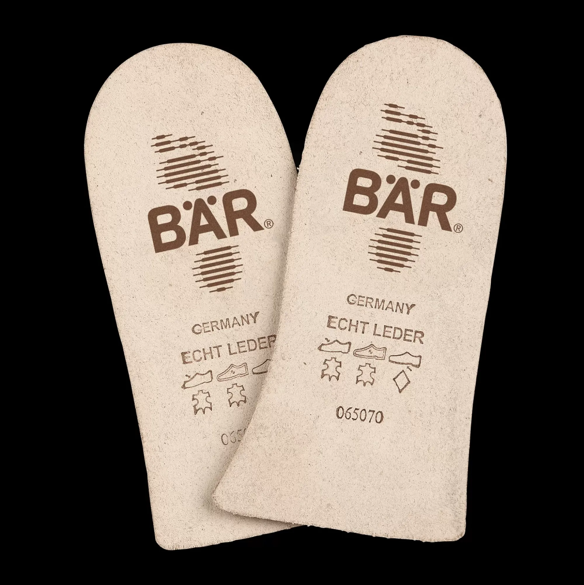 Unisex BÄR Schuhe Fersen-Halbeinlegesohle 4 Mm Schlank Da